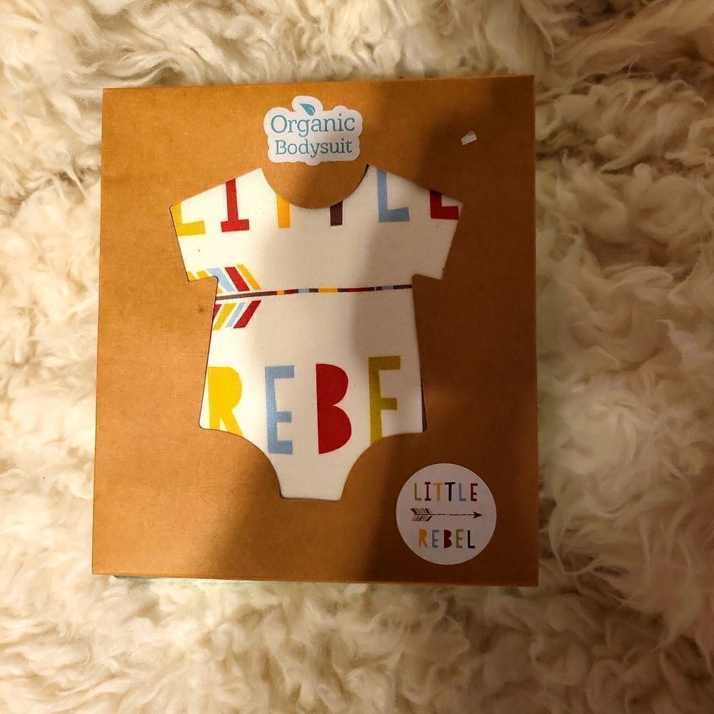 Organic, little rebel onesie